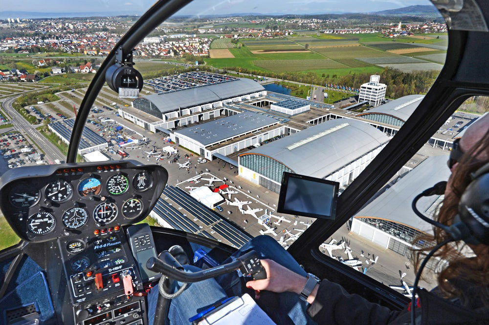 Aerial Perspective of the Static Displays