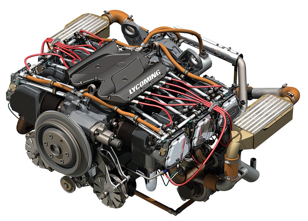 Lycoming TEO-540 Engine