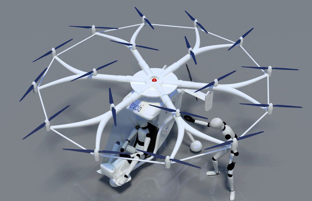 The Multicopter from E-Volo
