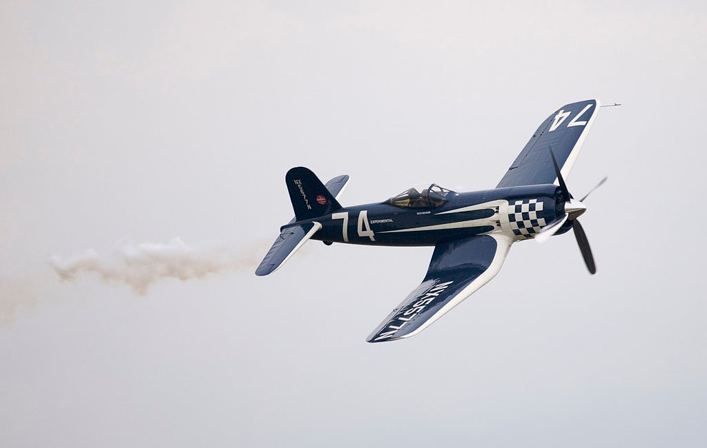 Bob Odegaard and his Super Corsair