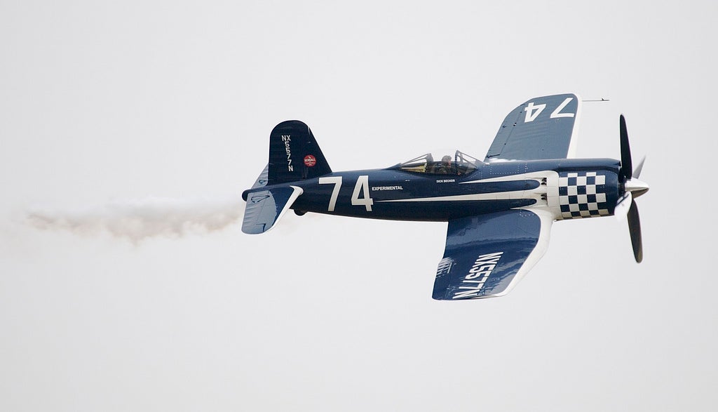 Bob Odegaard and his Super Corsair
