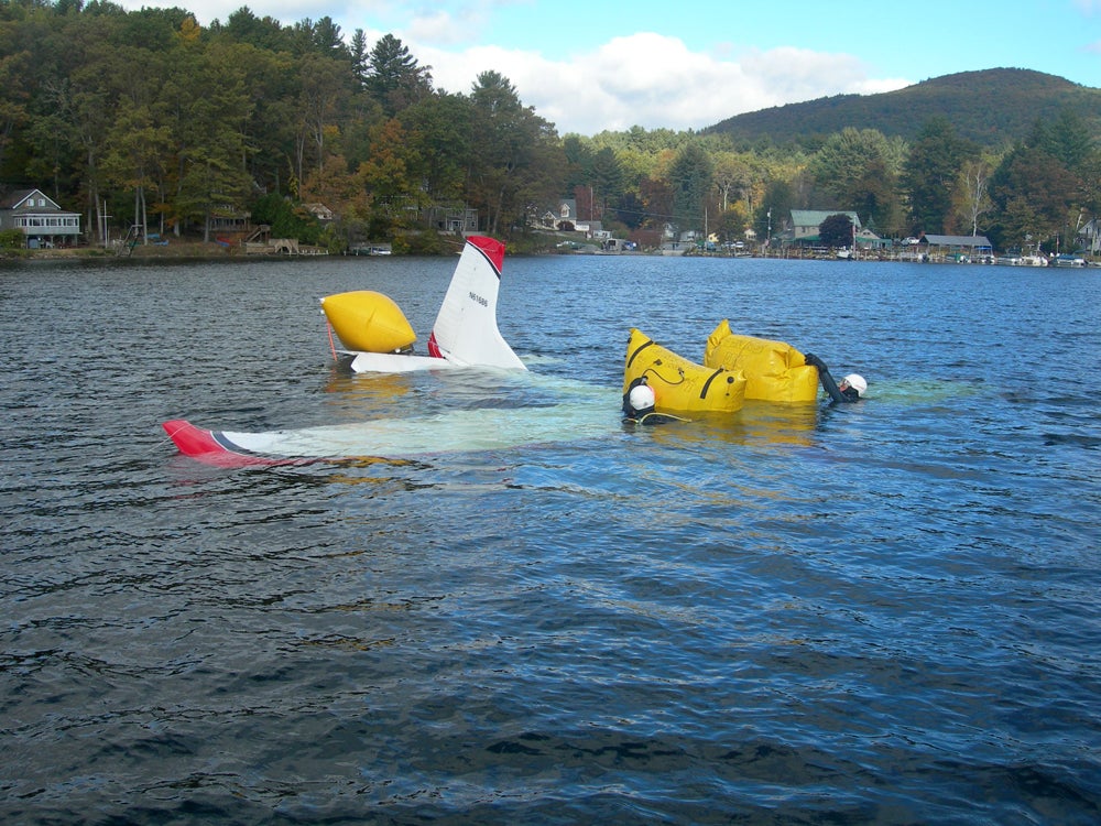 Underwater Airplane Recovery
