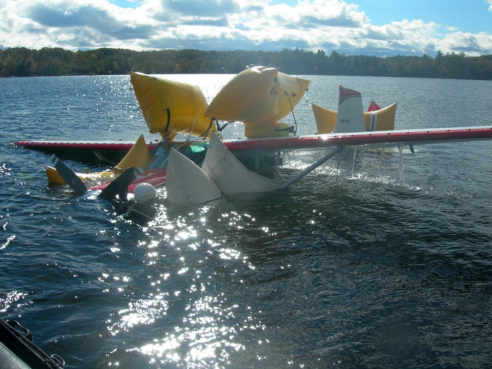 Underwater Airplane Recovery