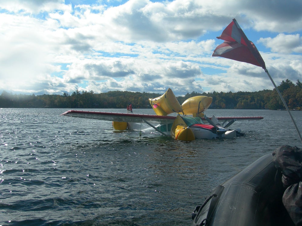 Underwater Airplane Recovery
