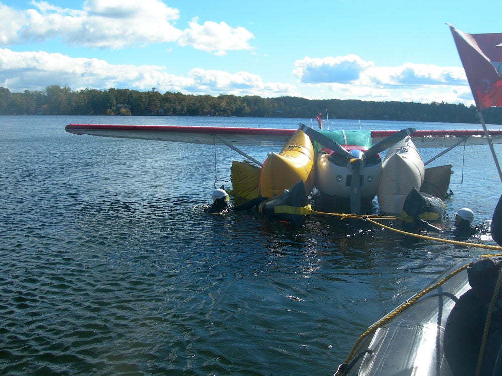 Underwater Airplane Recovery