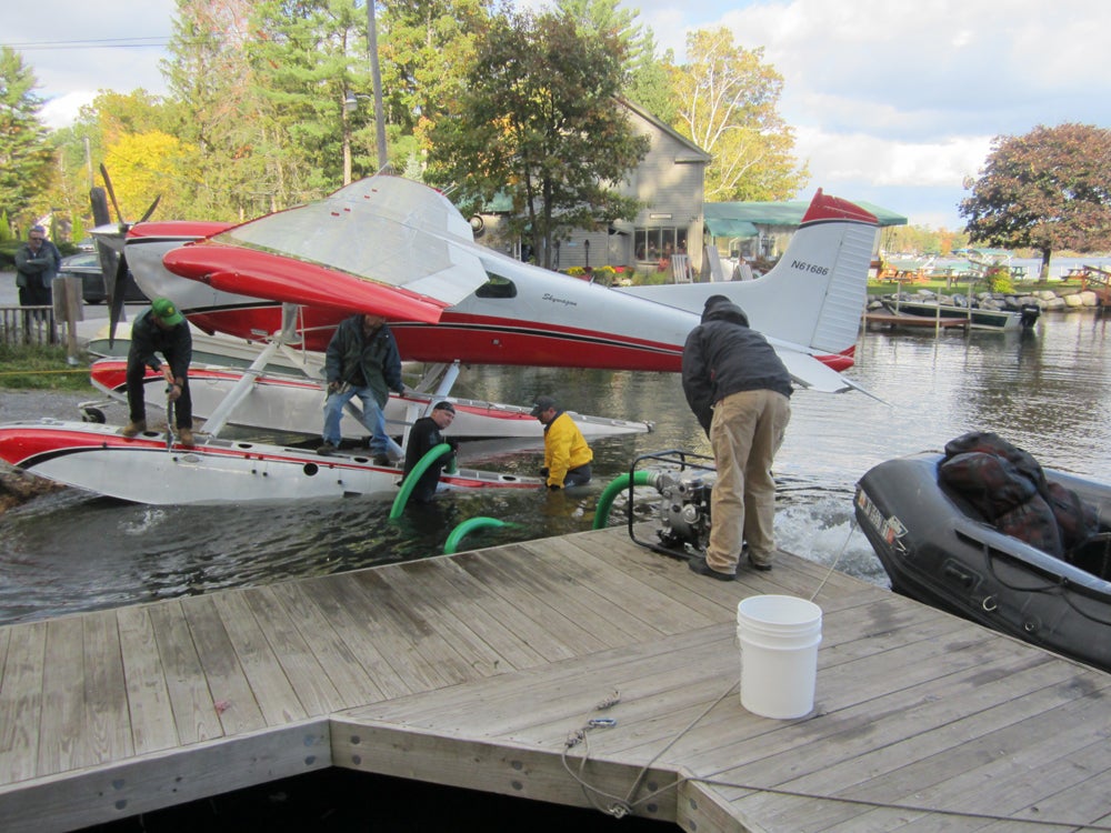 Underwater Airplane Recovery