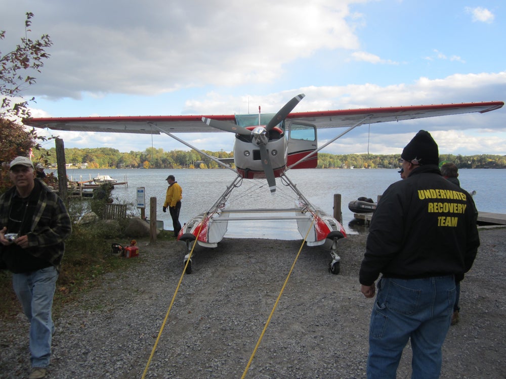 Underwater Airplane Recovery