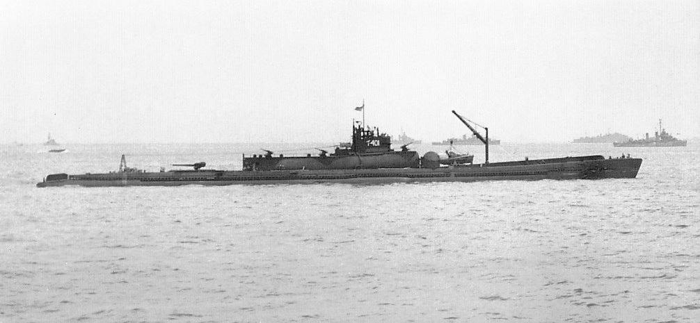 Sunken I-400 Submarine Hangar