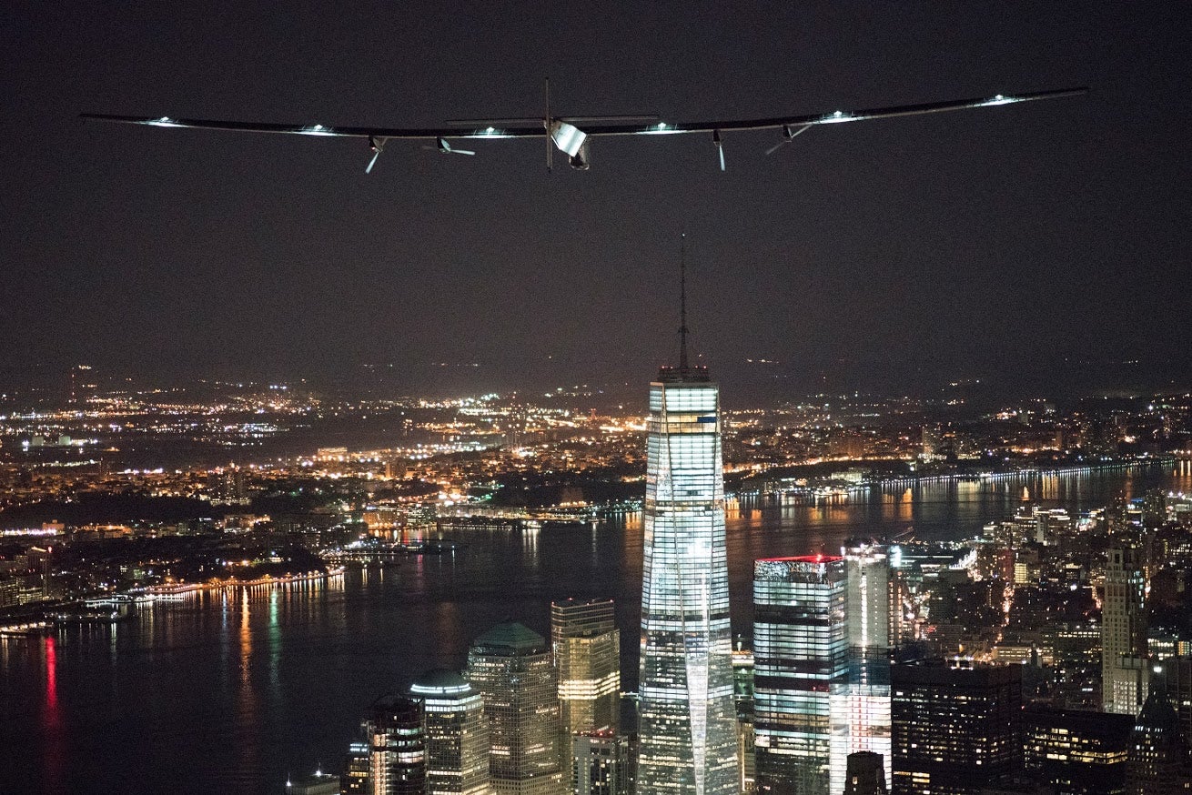 Solar Impulse New York City