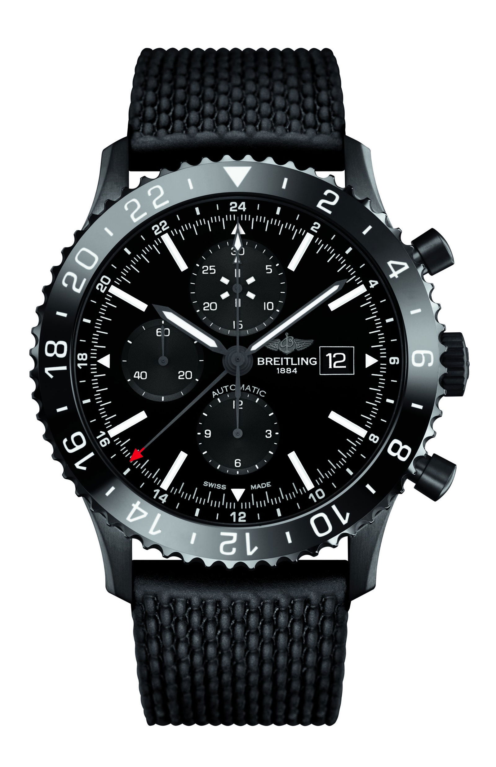 Breitling Chronoliner Blacksteel