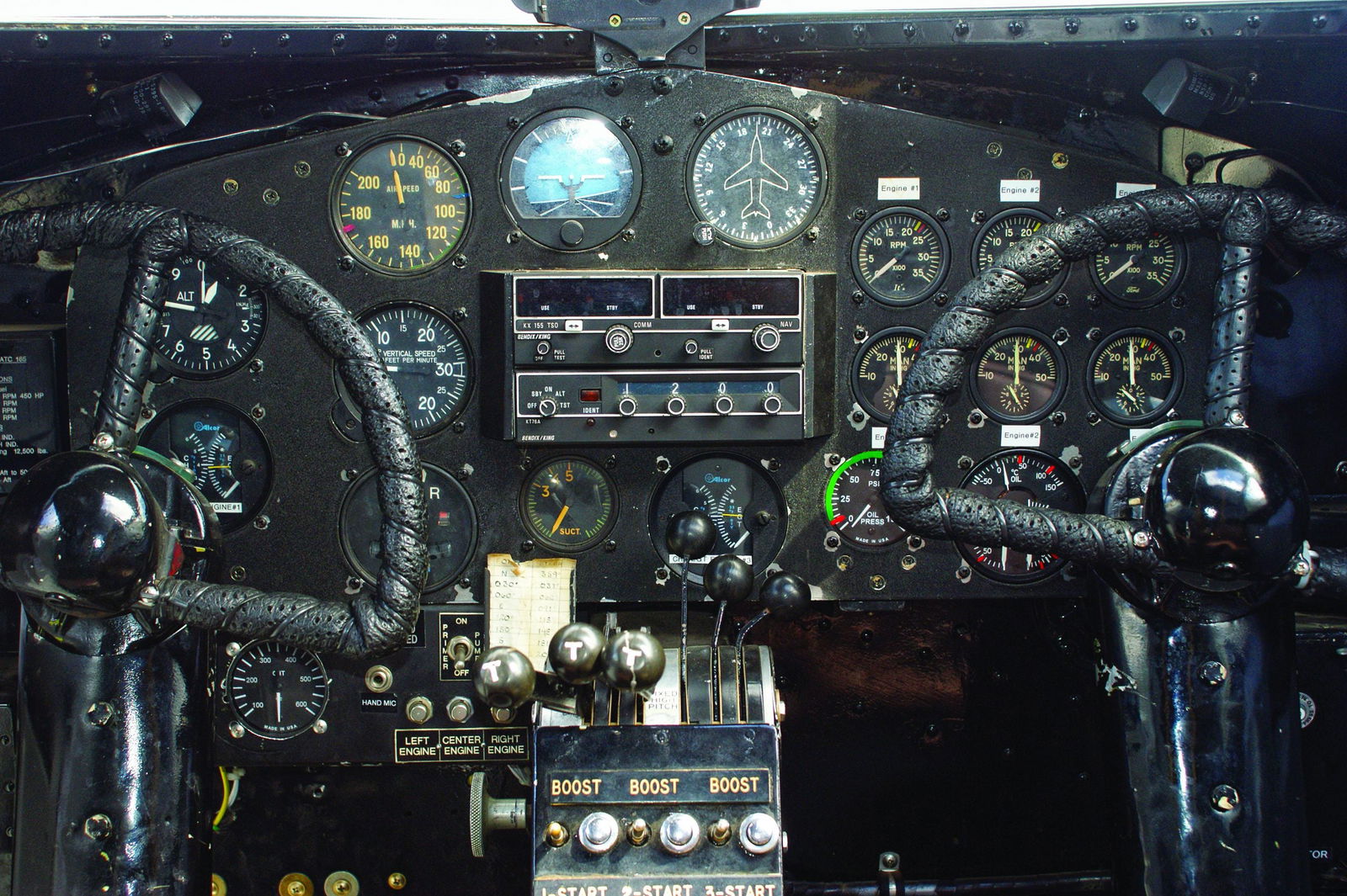 Ford Trimotor Cockpit