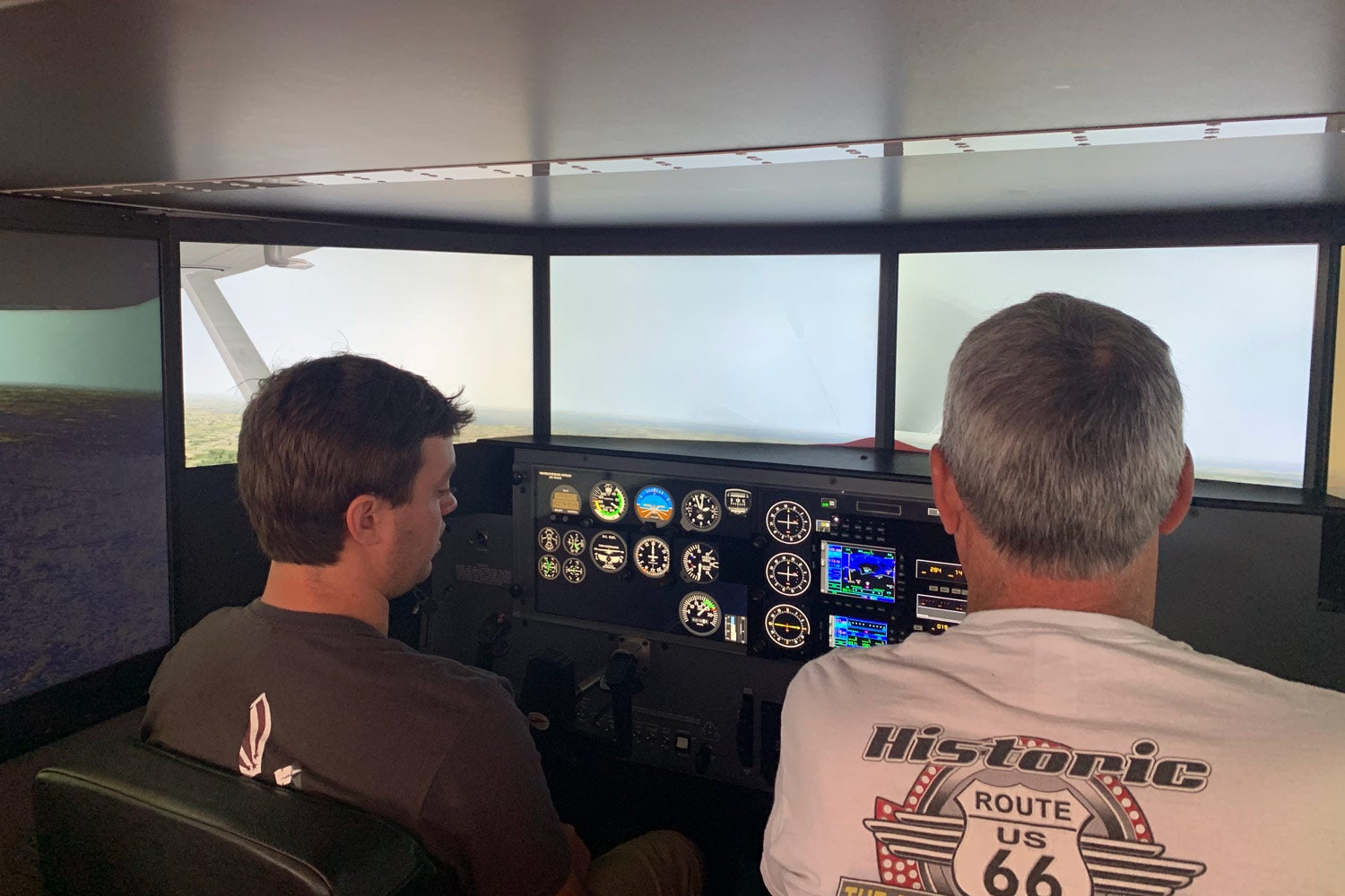 Redbird Flight Simulation