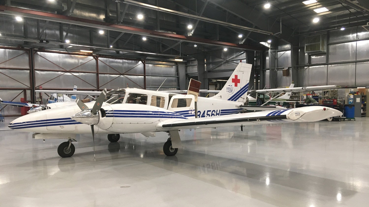 Wings of Hope aircraft