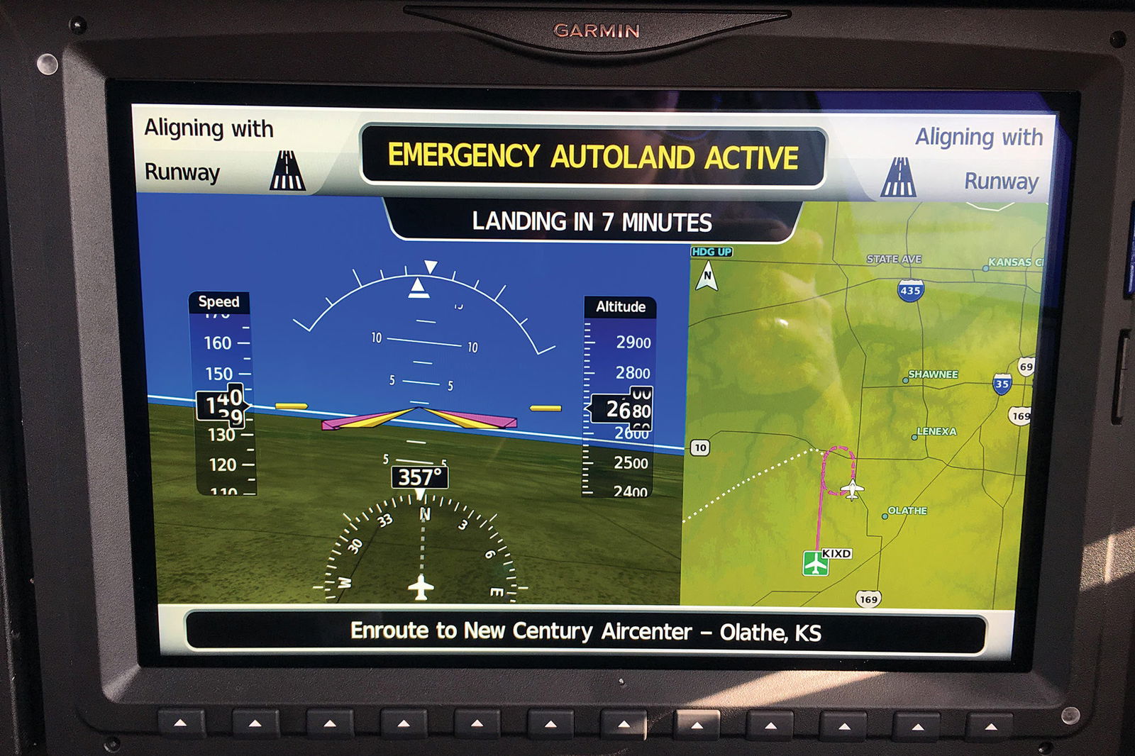 Garmin Autoland