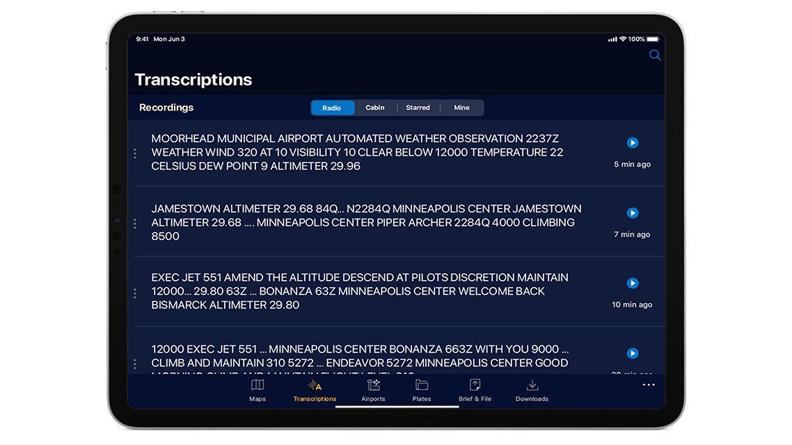 Stratus Insight app