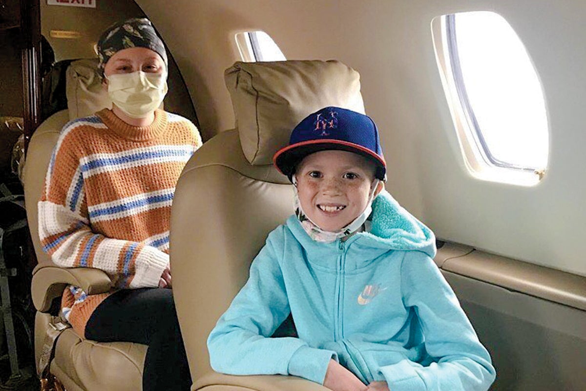 charity flight for patients
