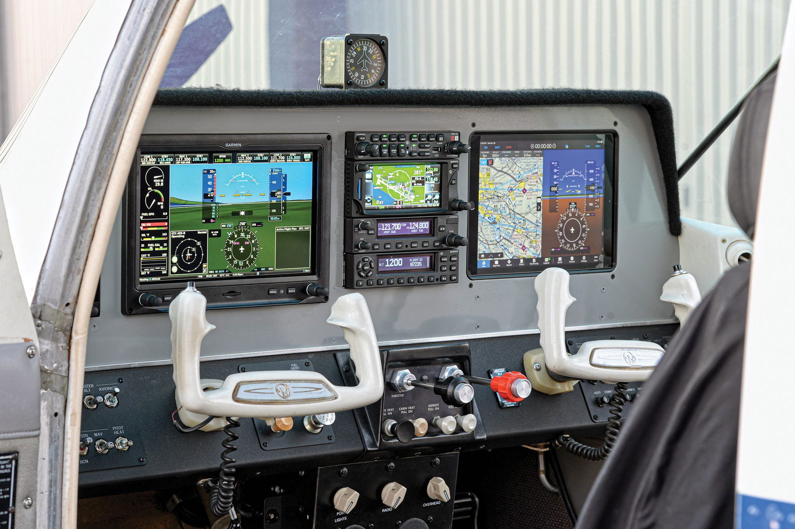 Musketeer aircraft flight panels