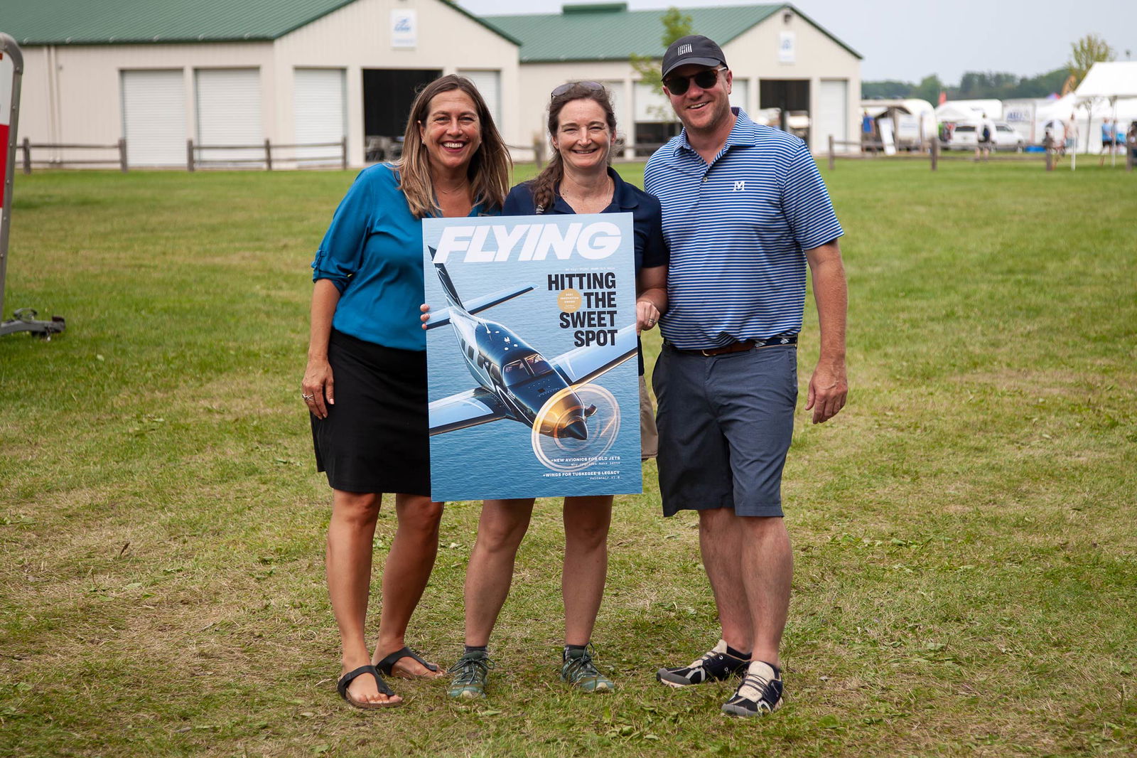 Lisa deFrees, Julie Boatman and Craig Fuller