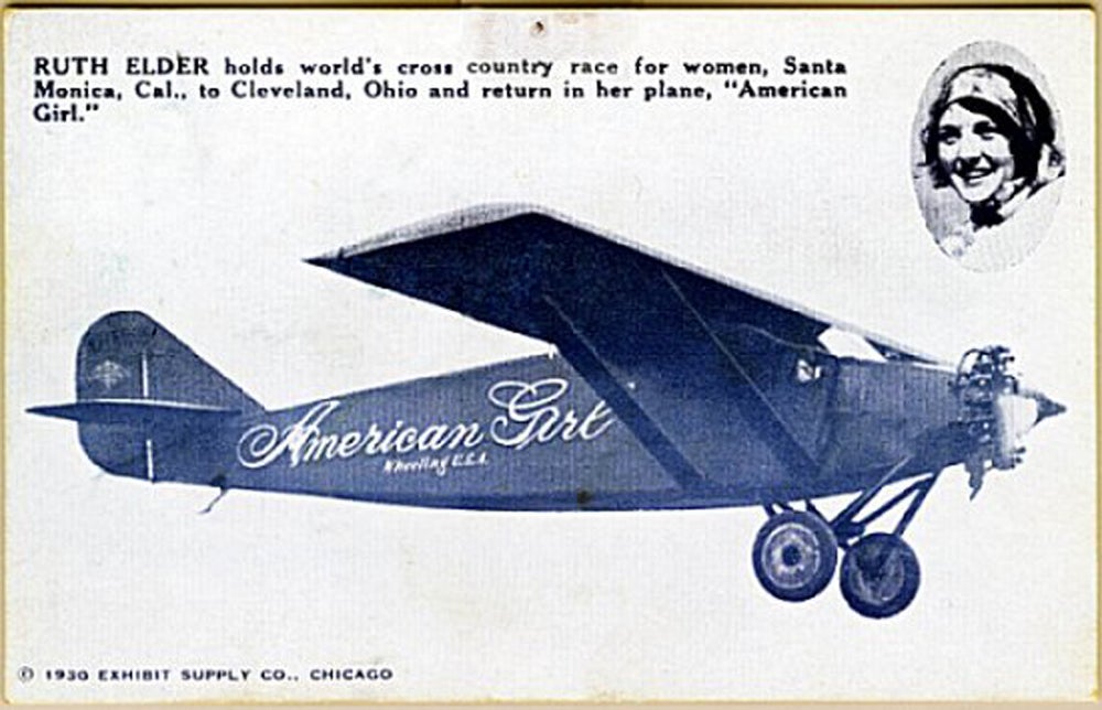 Women's Air Derby postcard