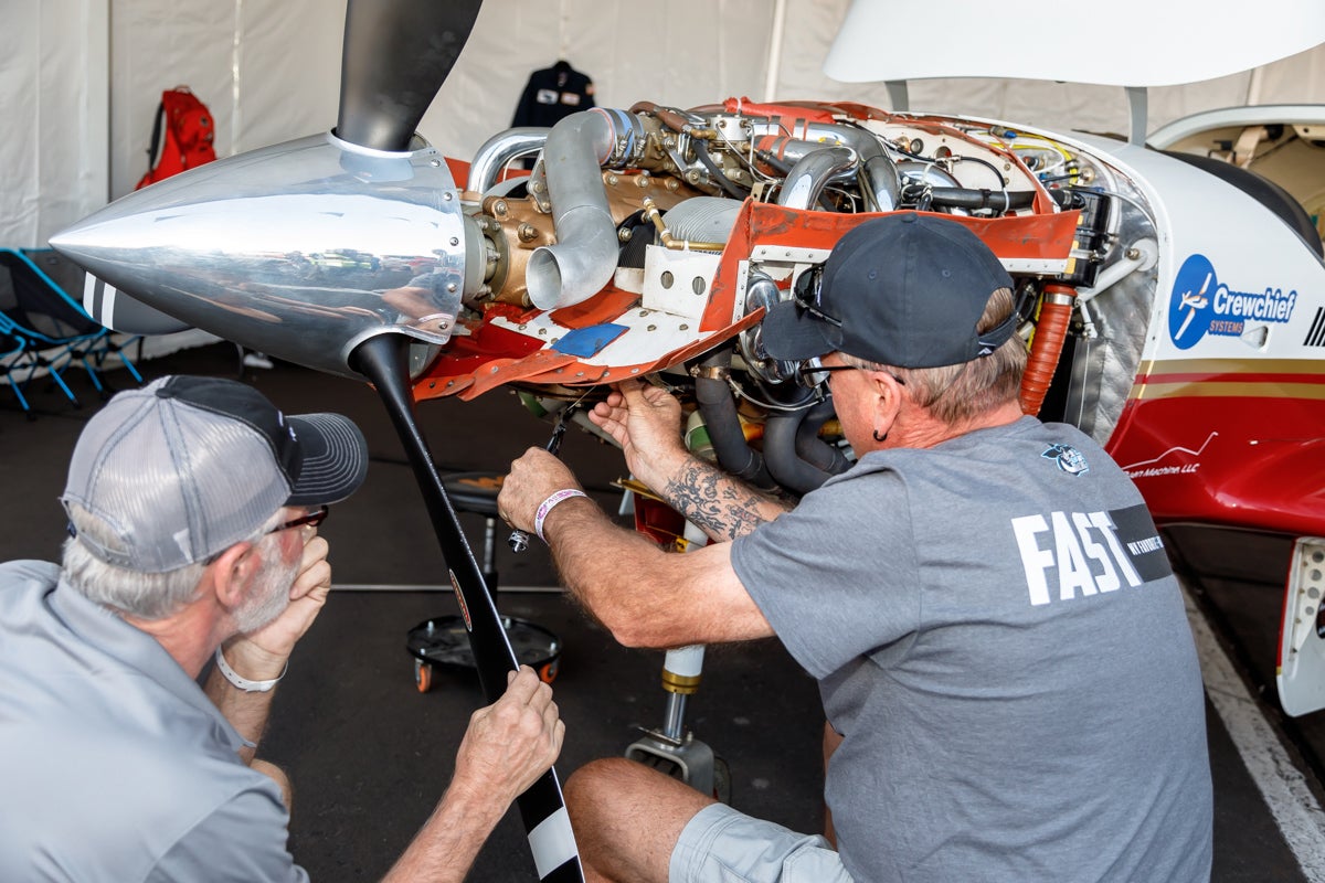 Reno Air Races engine maintenance