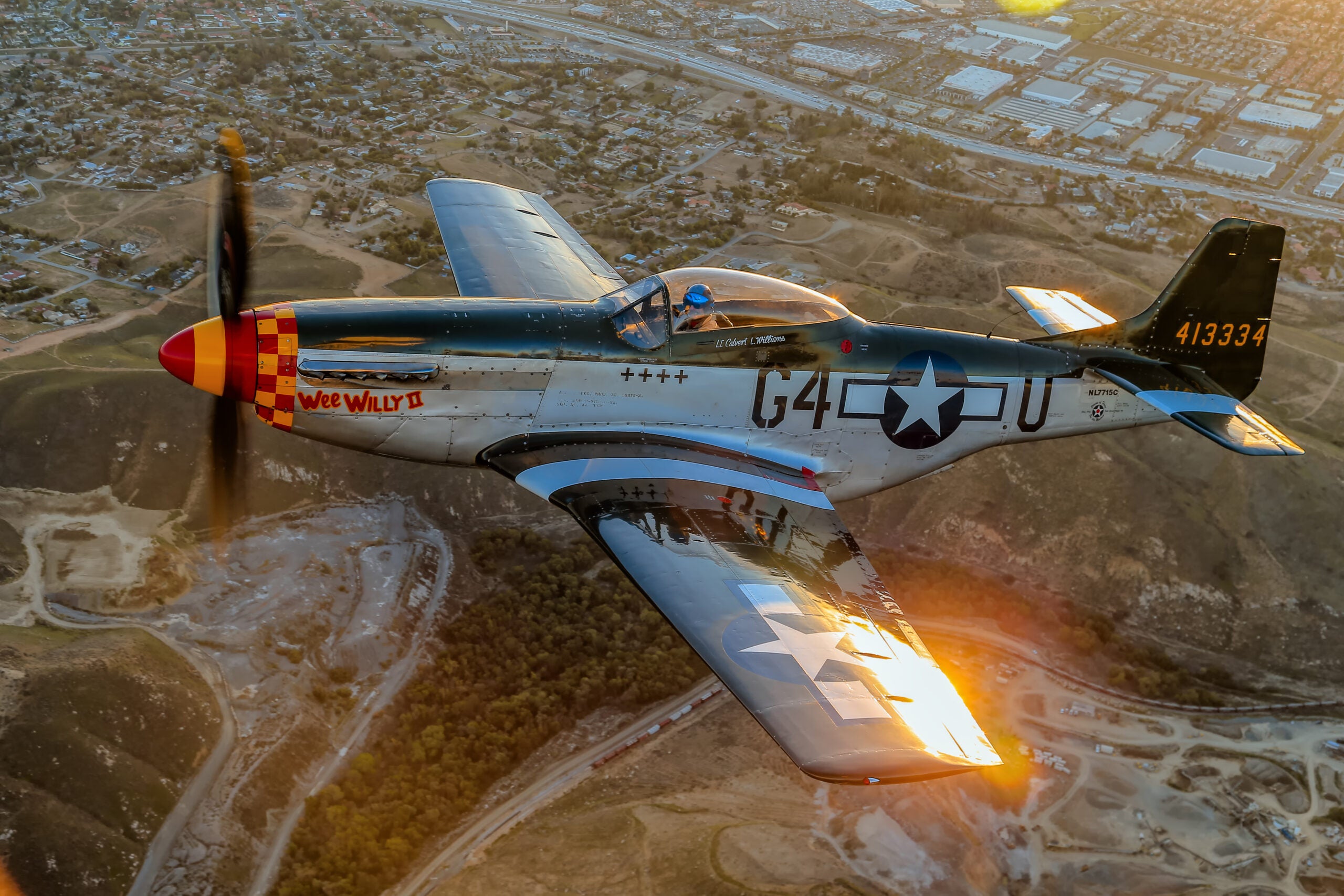 p-51 mustang wee willy II
