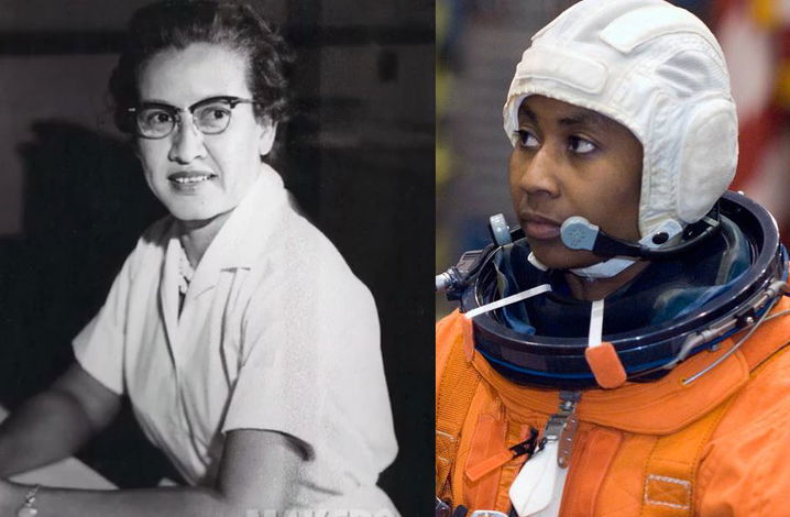 nasa katherine johnson astronaut stephanie wilson