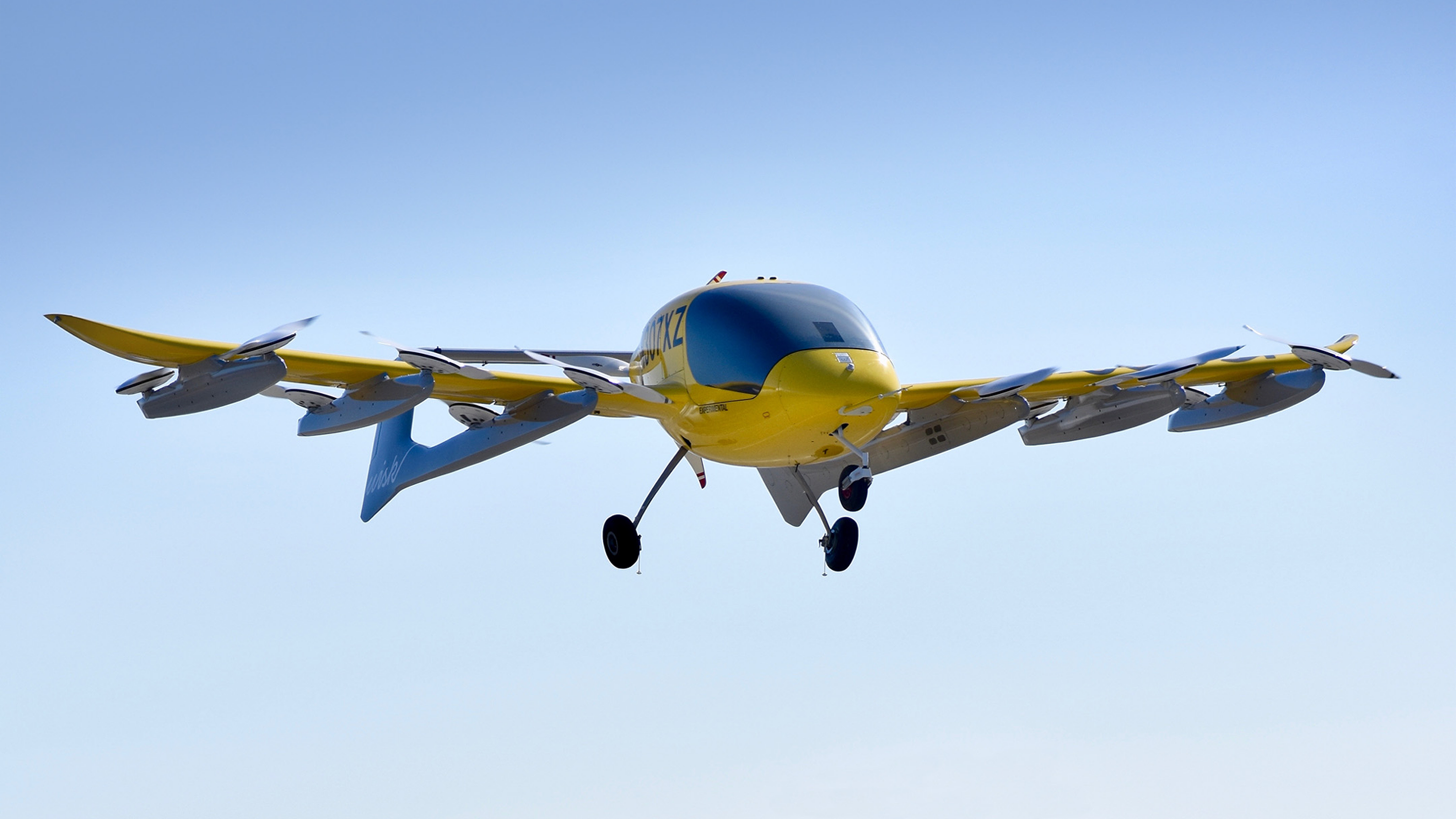 Wisk Aero Cora eVTOL Air Taxi Demonstrator