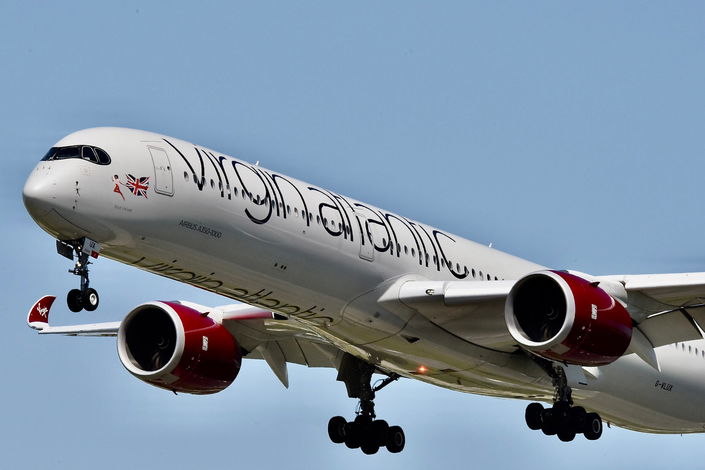 A Virgin Atlantic Airbus A350-1000