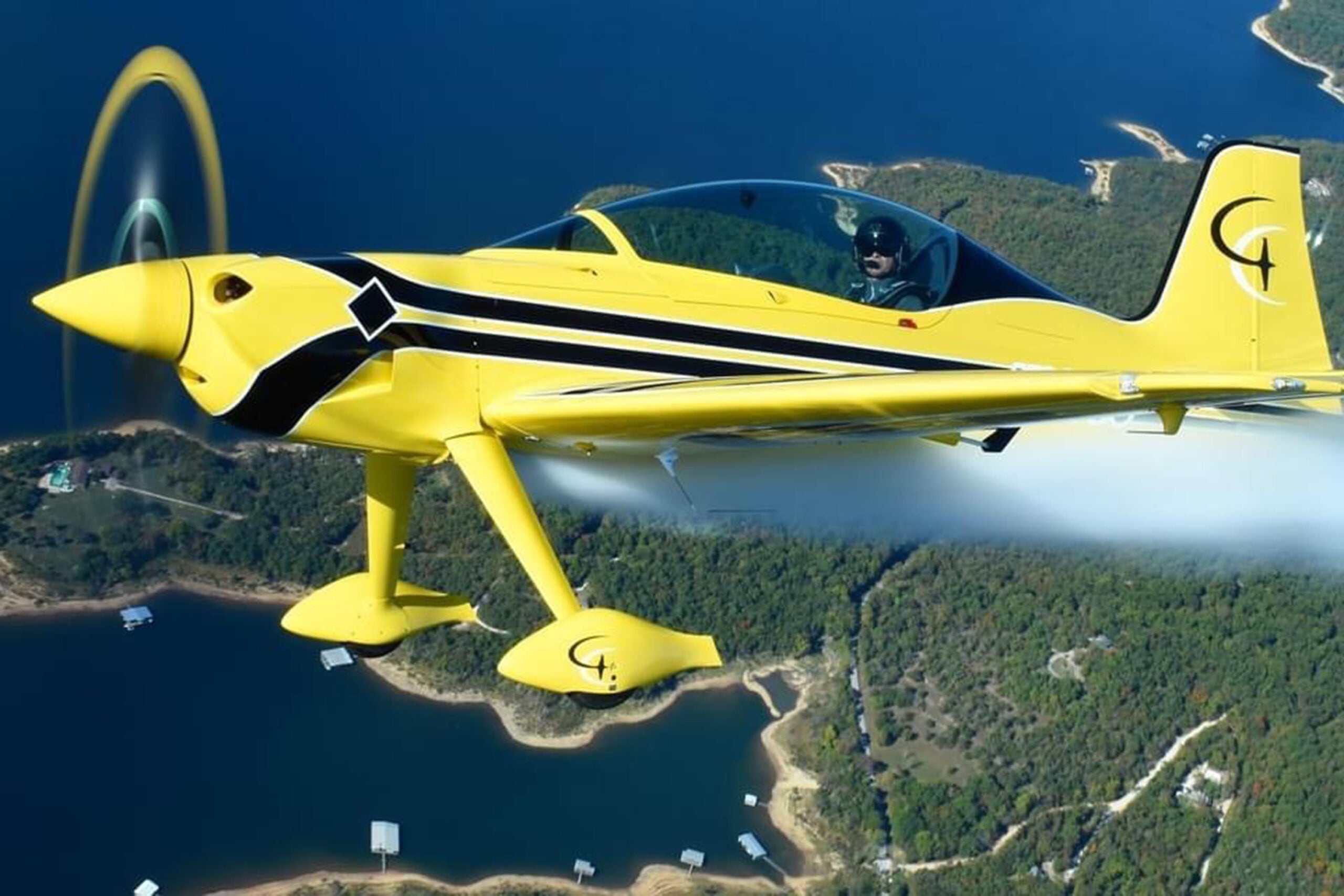 A GB1 GameBird in Flight