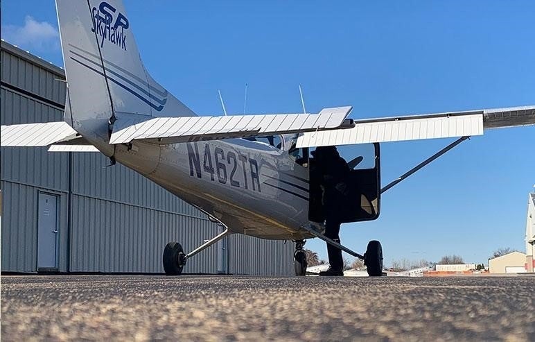 Plane on tarmac