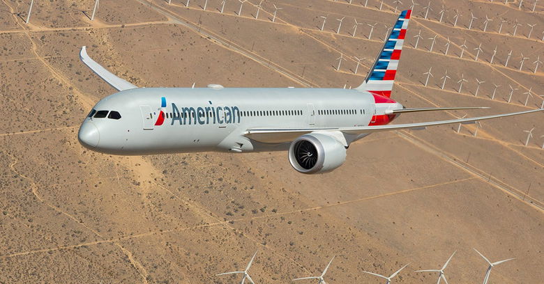 American Airlines jet
