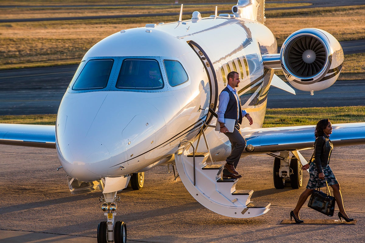 NetJets aircraft