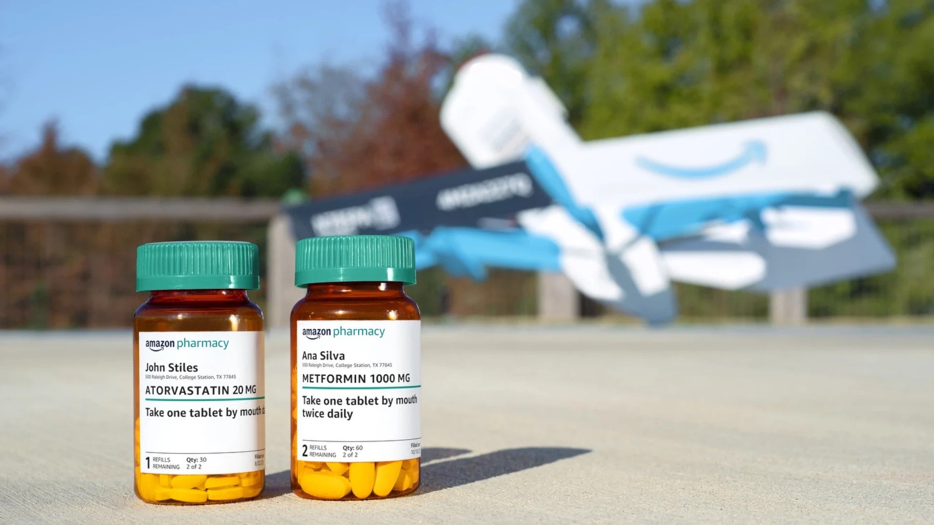 Amazon Prime Air drone delivery pharmacy prescription