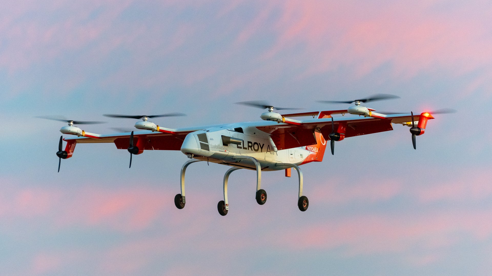 Elroy Air Chaparral turbogenerator drone