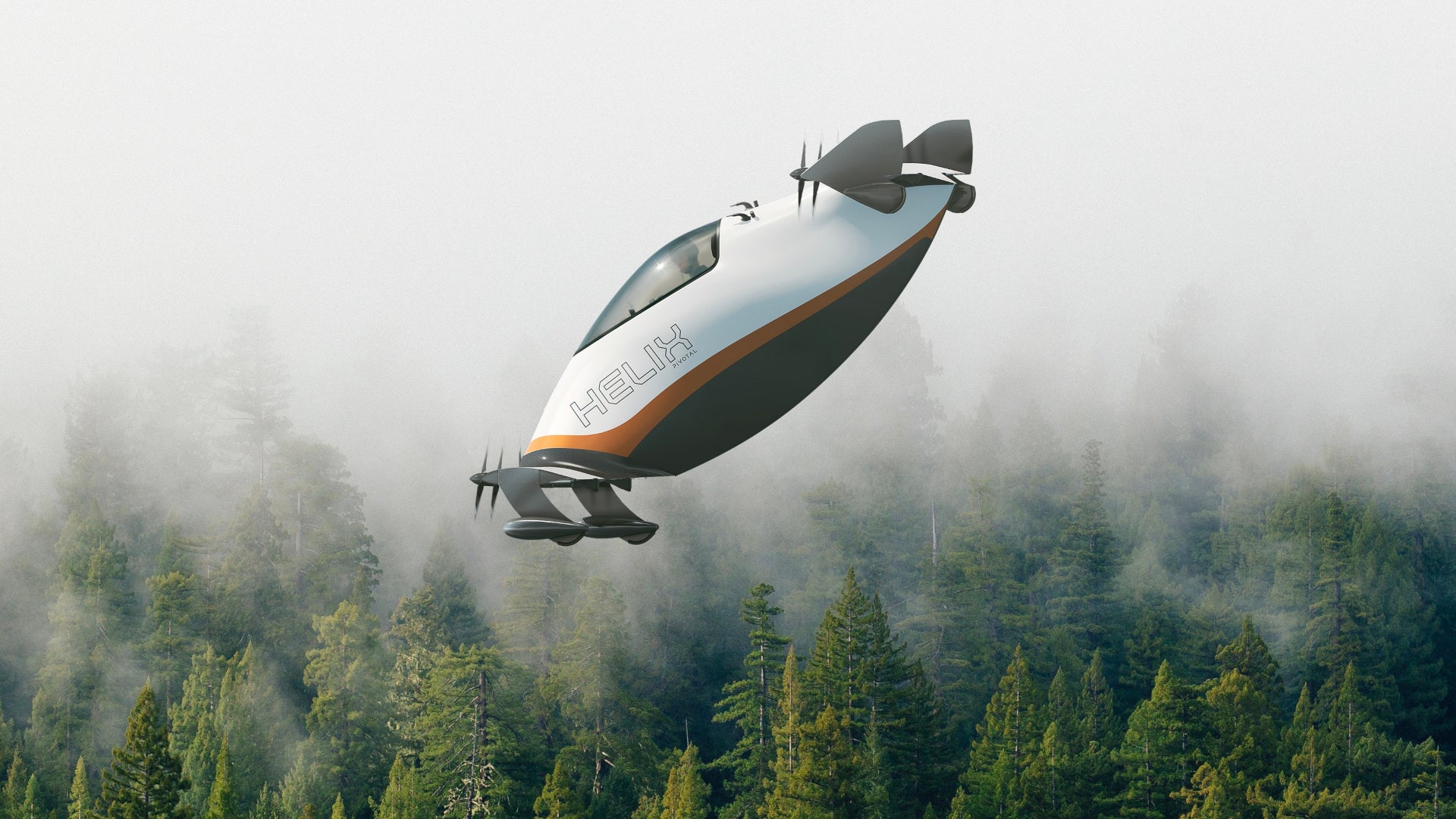 Pivotal Helix eVTOL aircraft
