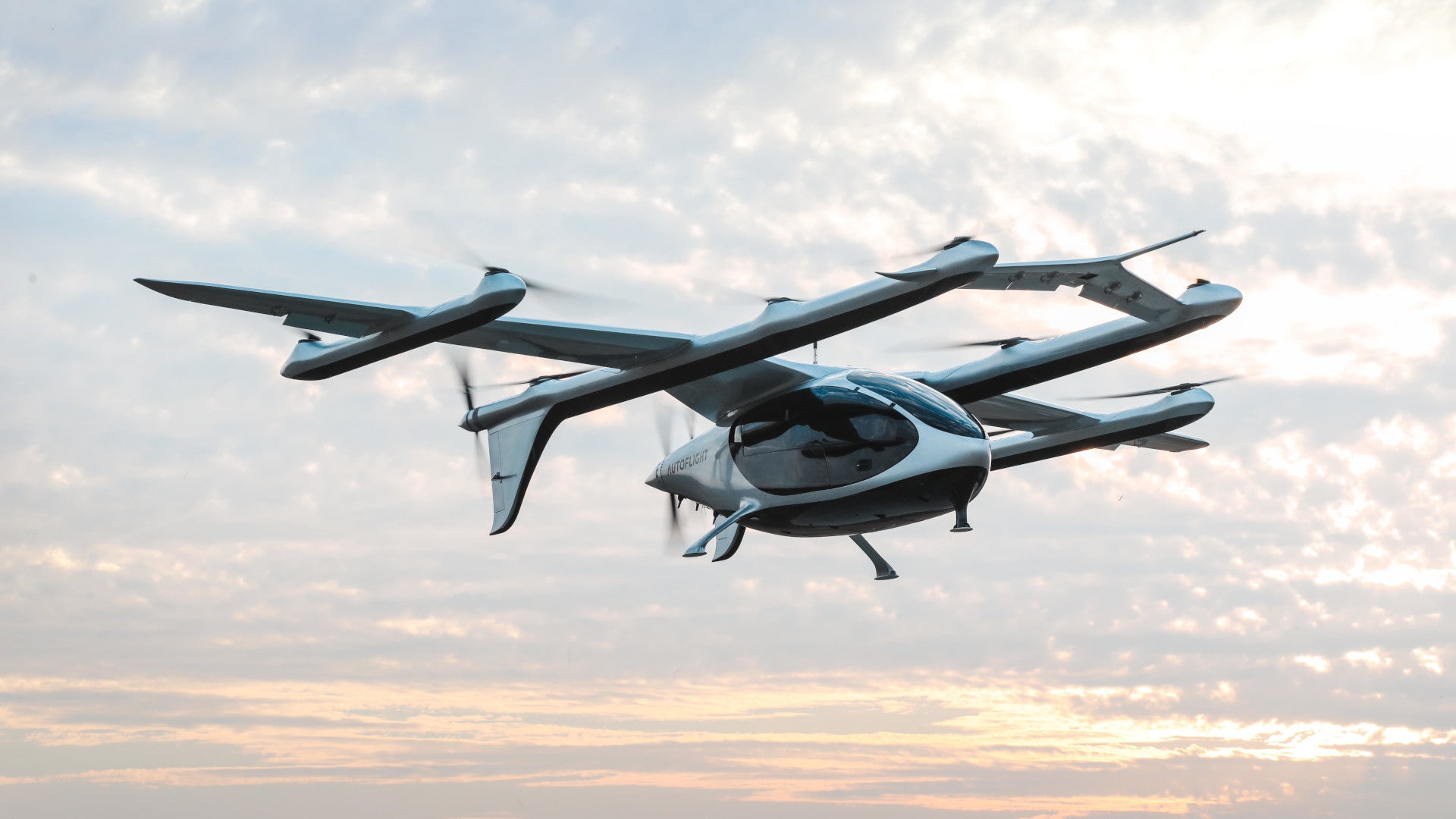 AutoFlight Prosperity eVTOL electric air taxi flight China