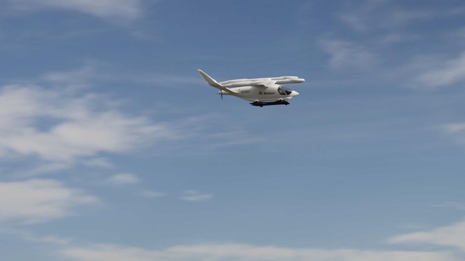 Beta Alia CTOL Bristow flight demonstration