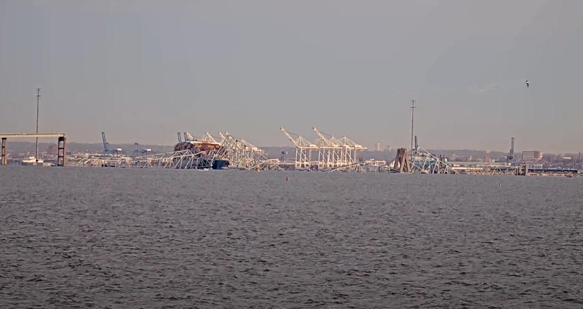 Francis Scott Key Bridge Baltimore FAA no fly zone