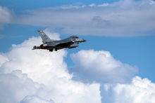 F-16 fighter jet