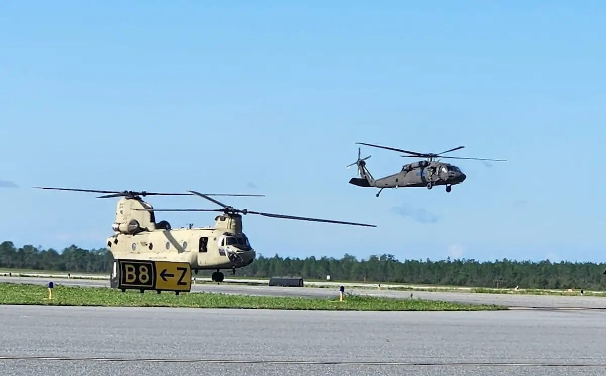 U.S. Army National Guard Hurricane Helene recovery