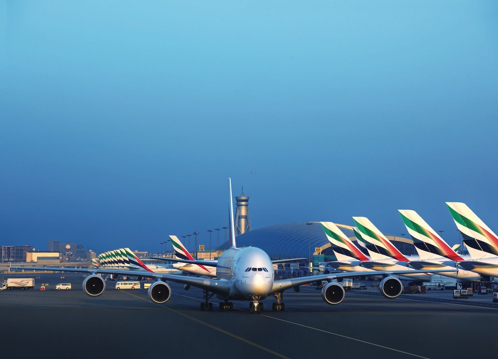 Emirates aircraft