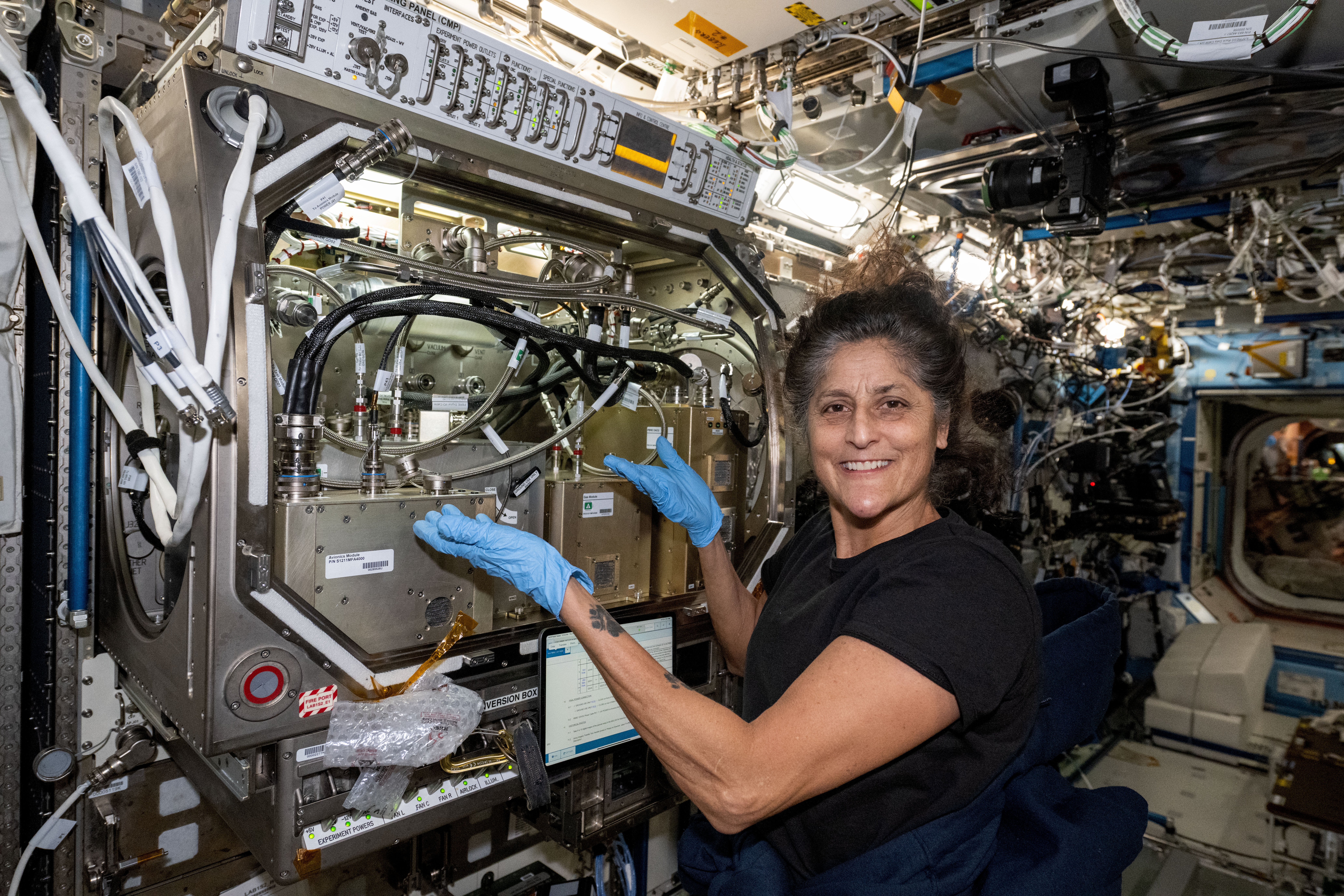NASA Boeing Starliner astronaut Suni Williams ISS