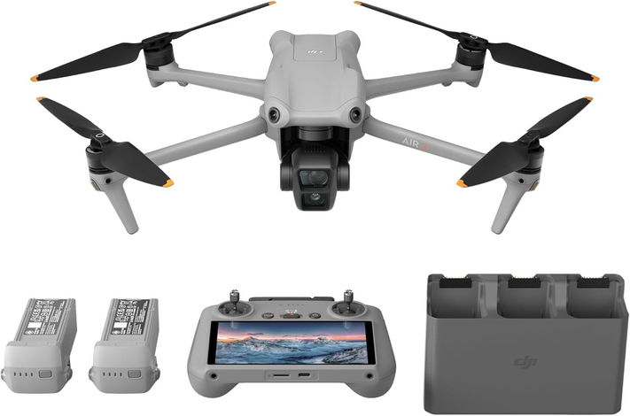 A DJI drone package
