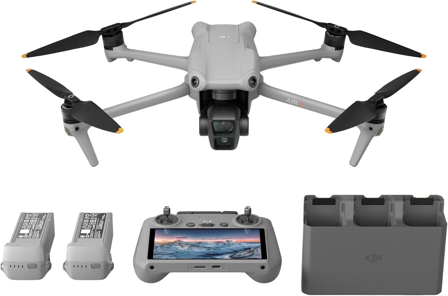 A DJI drone package