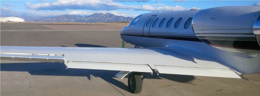 Jet on the ground