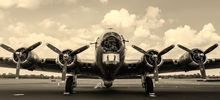 Bomber on the tarmac