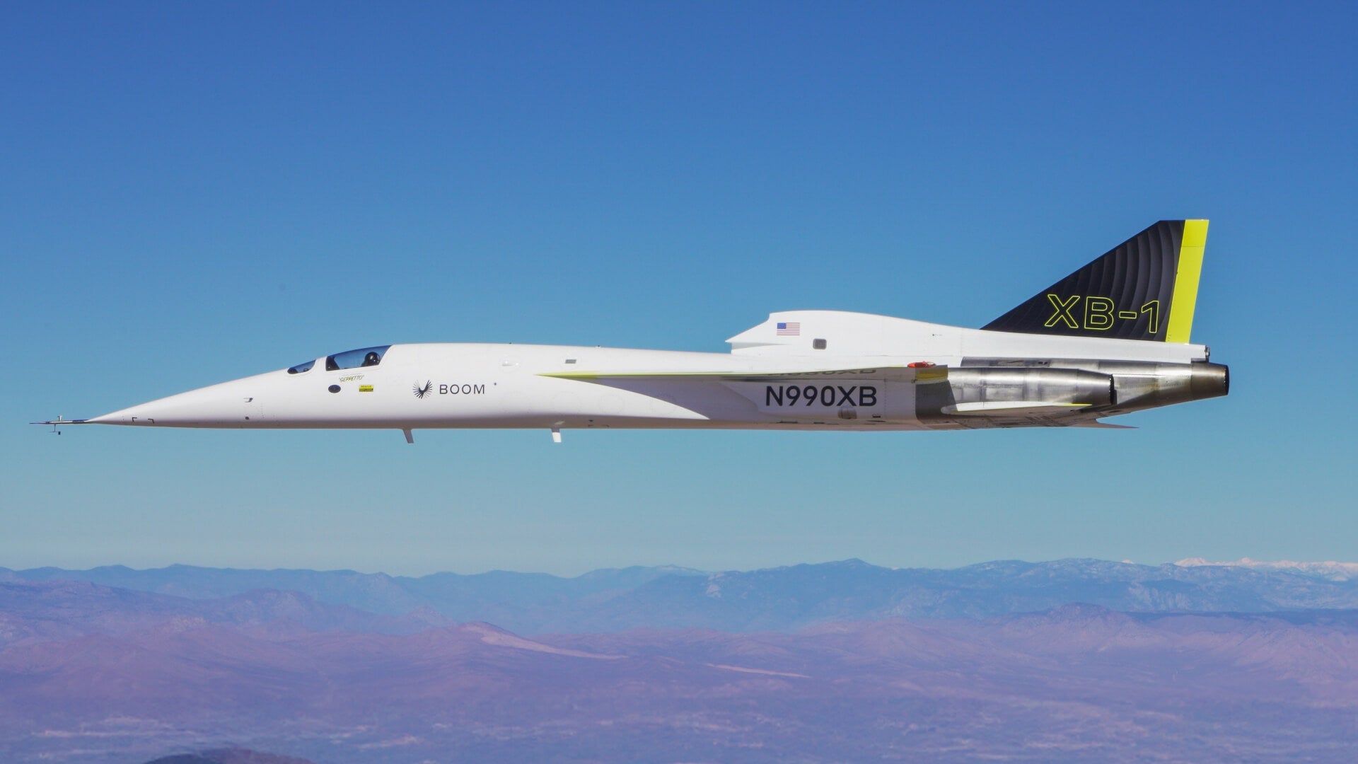 Boom Supersonic sonic boom