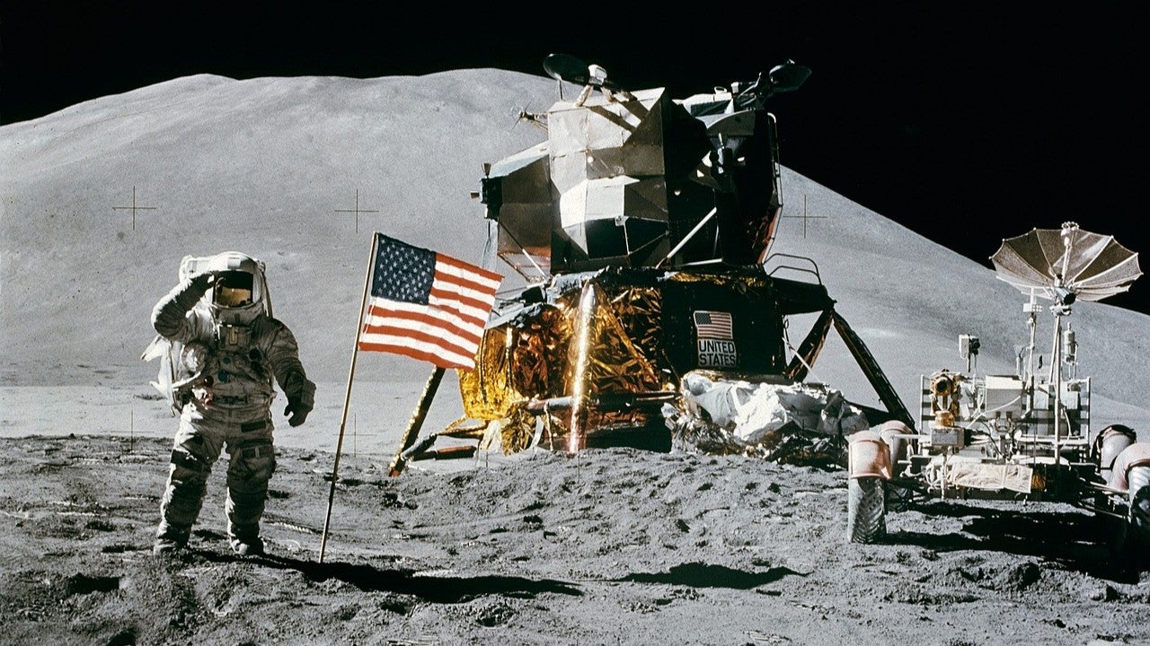 Man on the moon