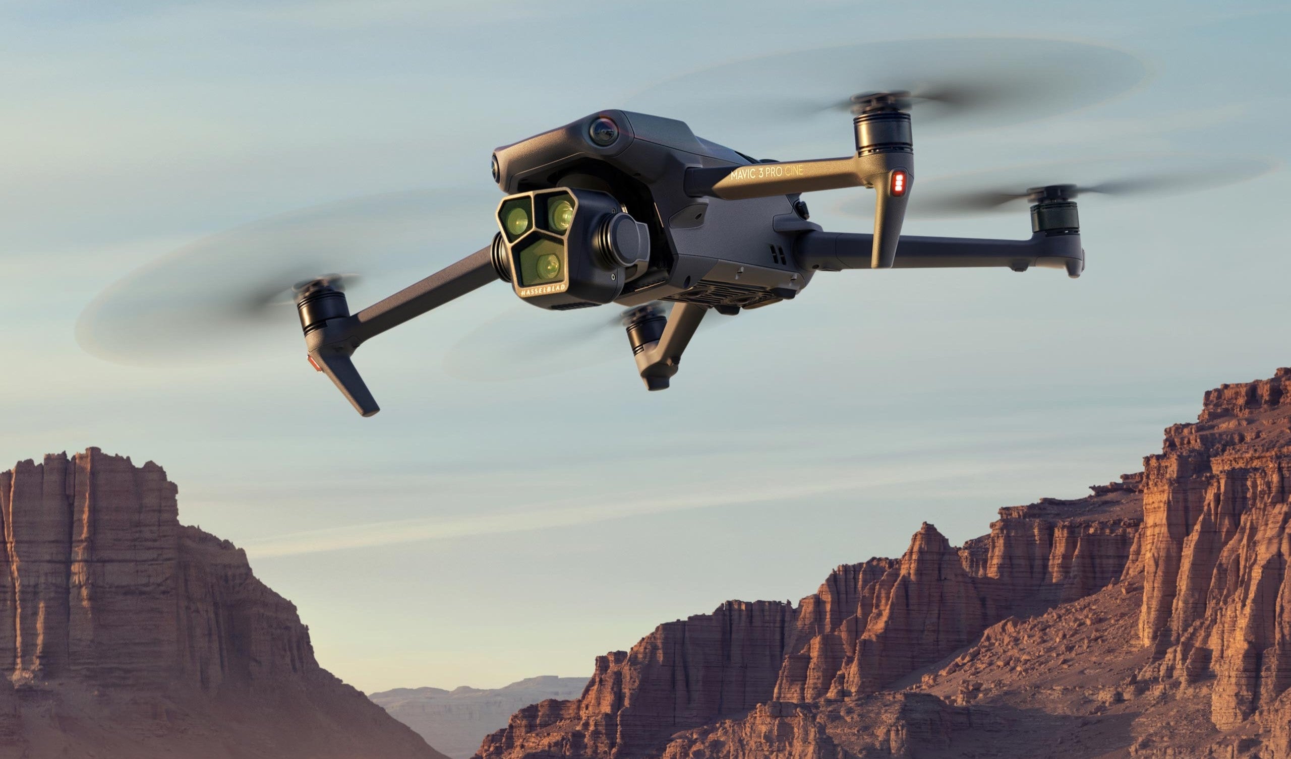 Drone in flight