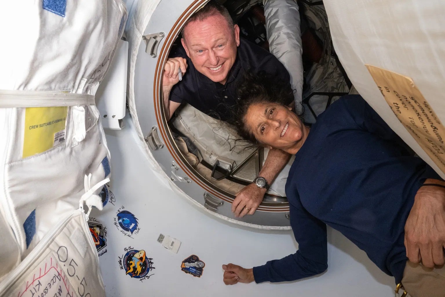Starliner NASA ISS astronauts Butch Wilmore Suni Williams